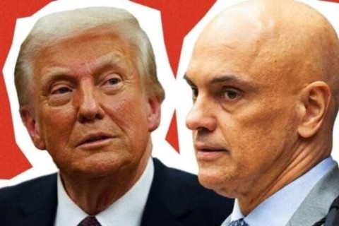 AGORA: Trump volta a criticar Moraes e usa termo “tóxico”