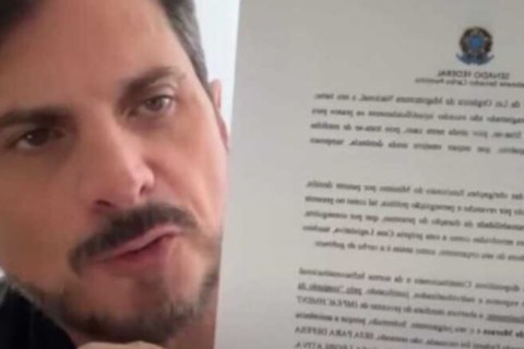 "Tem muita coisa para acontecer contra você ainda" : Marcos do Val desafia Moraes, faz live e corre risco de prisão