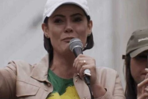“Um facho de luz no STF”: Michelle enaltece voto de Fux a favor de Bolsonaro