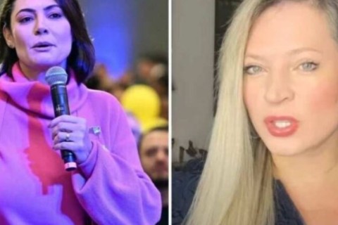 Michelle Bolsonaro processa Joice Hasselmann e pede indenização