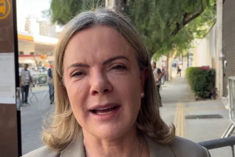 Gleisi ataca governadores e acusa Caiado de atrair “intervenção de Donald Trump” no Brasil