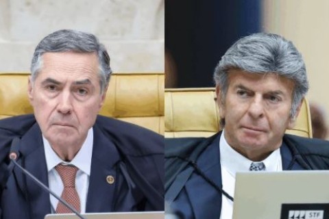Barroso e Luiz Fux batem boca durante sessão do Supremo