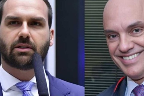 Moraes se enfurece com Eduardo Bolsonaro e tenta última “cartada” para notificá-lo