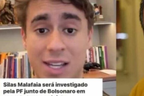 Nikolas reage: “Estão perseguindo vozes contrárias” e sai em defesa de Silas Malafaia
