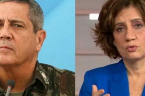 Miriam Leitão surpreende e defende liberdade de Braga Netto: 'Já passou da hora'