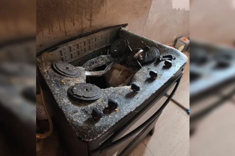 Panela de pressão explode em casa no DF e homem escapa por milagre