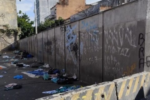 Moraes rejeita ação do PSOL que pede demolição de muro na Cracolândia