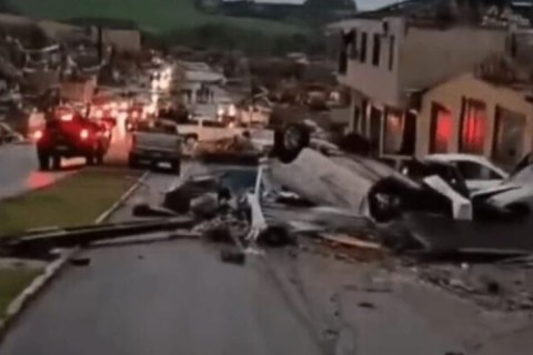 Tornado de categoria 3 devasta o Paraná: 6 mortos e mais de 400 feridos em noite de horror