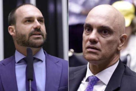Eduardo Bolsonaro age para isolar Moraes e propõe "trégua" com STF: sanções podem poupar Barroso e Gilmar