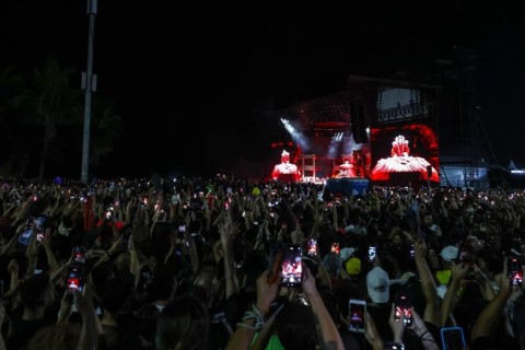 Show de Lady Gaga leva 2,1 milhões de pessoas a Copacabana