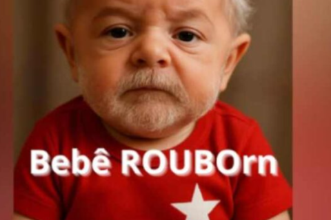 ‘Bebê rouborn’: internautas transformam Lula em novo meme das redes sociais