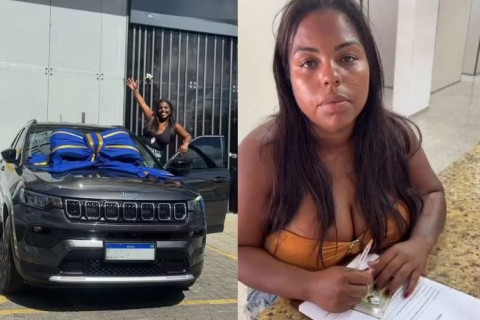 “Diva do CRAS” é expulsa do Bolsa Família após comprar carro zero e iPhone 17: “Me botaram pra fora do benefício”