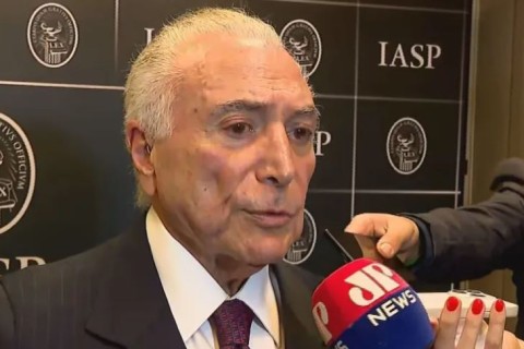 Temer defende Moraes e elogia decisão de Flávio Dino contra efeitos de sanções dos EUA