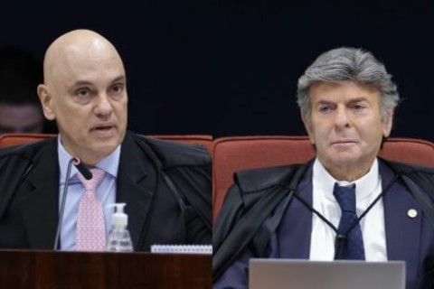 Bate-boca no STF: Moraes e Fux trocam farpas em julgamento contra Bolsonaro