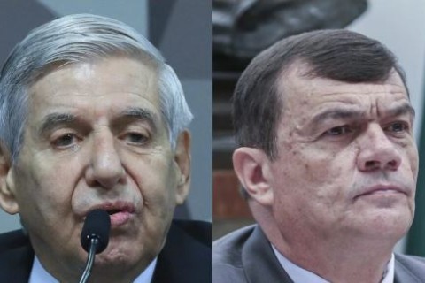 Generais Heleno e Paulo Sérgio são presos no Comando Militar