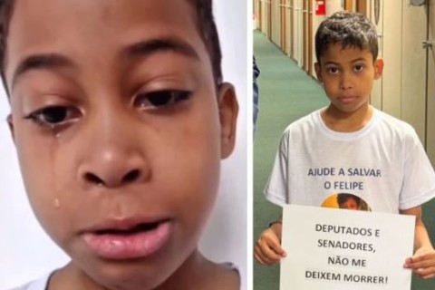 Menino que teve remédio negado pelo STF vai a Brasília
