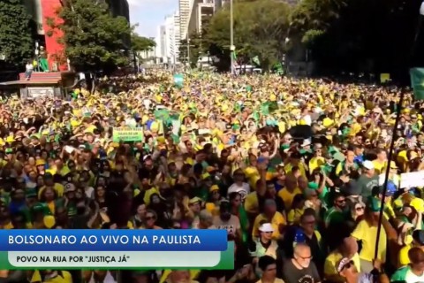 Mesmo sob perseguição, povo lota a Paulista em apoio à Justiça e à liberdade!