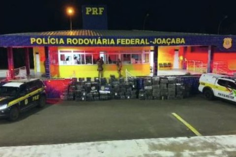 Carga milionária de maconha é apreendida na BR-282 em operação policial histórica