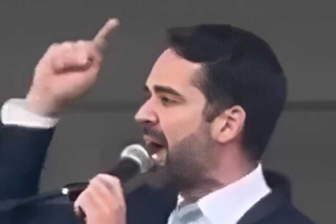 Eduardo Leite é vaiado na Expointer e reage a protestos de produtores