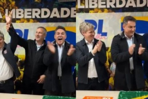 Com aval de Jair Bolsonaro, Novo e PL anunciam aliança no RS