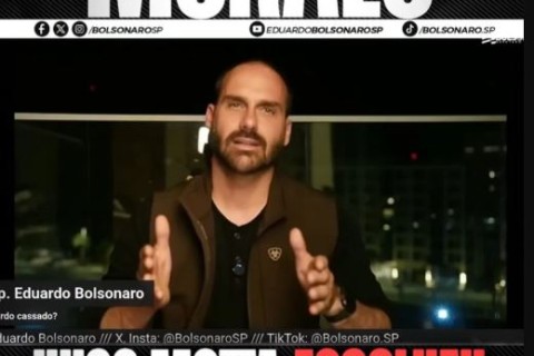 Eduardo Bolsonaro reage: ‘Hugo Motta se tornou boneca de Alexandre de Moraes’
